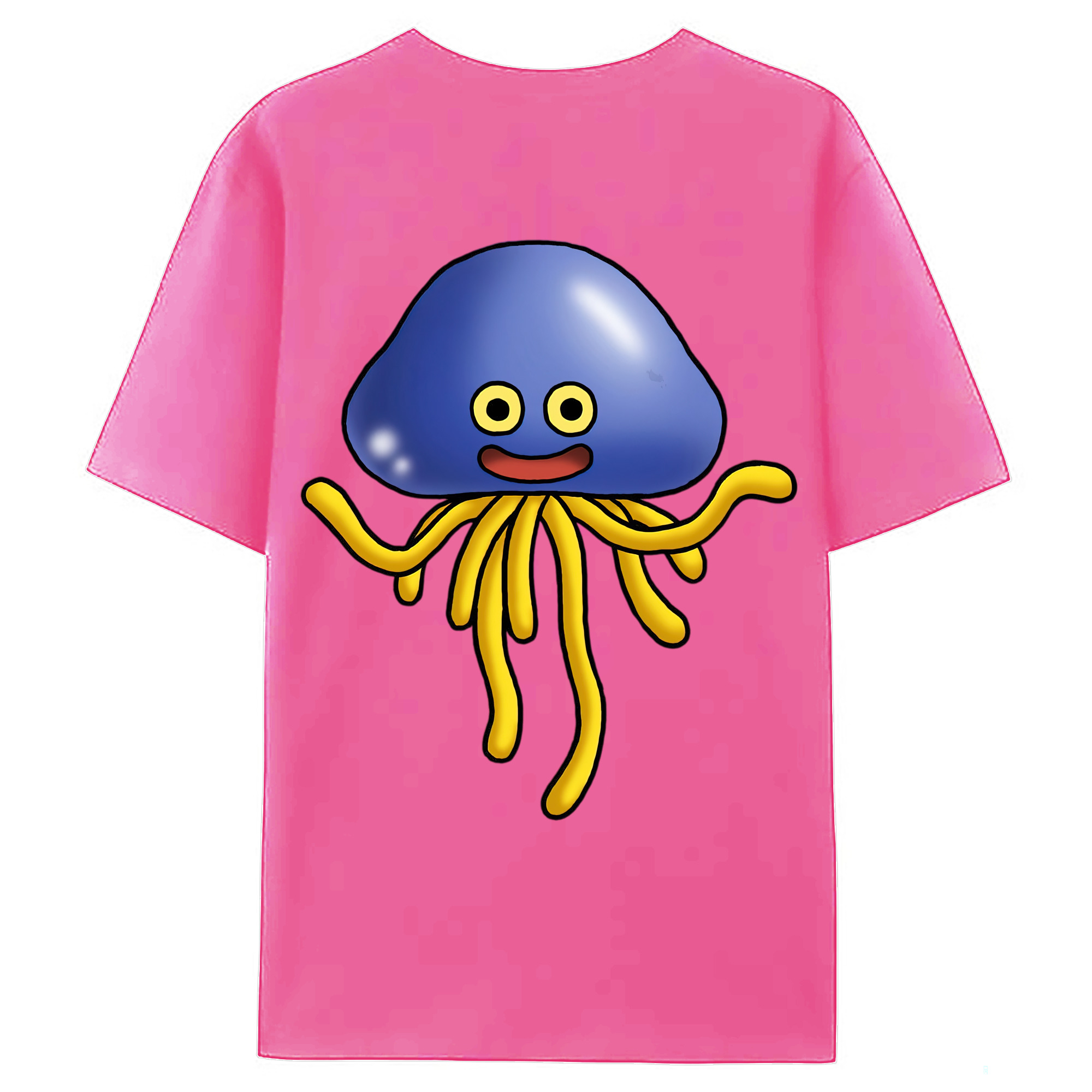 （画像用） ドラゴンクエスト Doragon Kuesuto Dragon Quest レディース半袖Tシャツ(バックプリント)